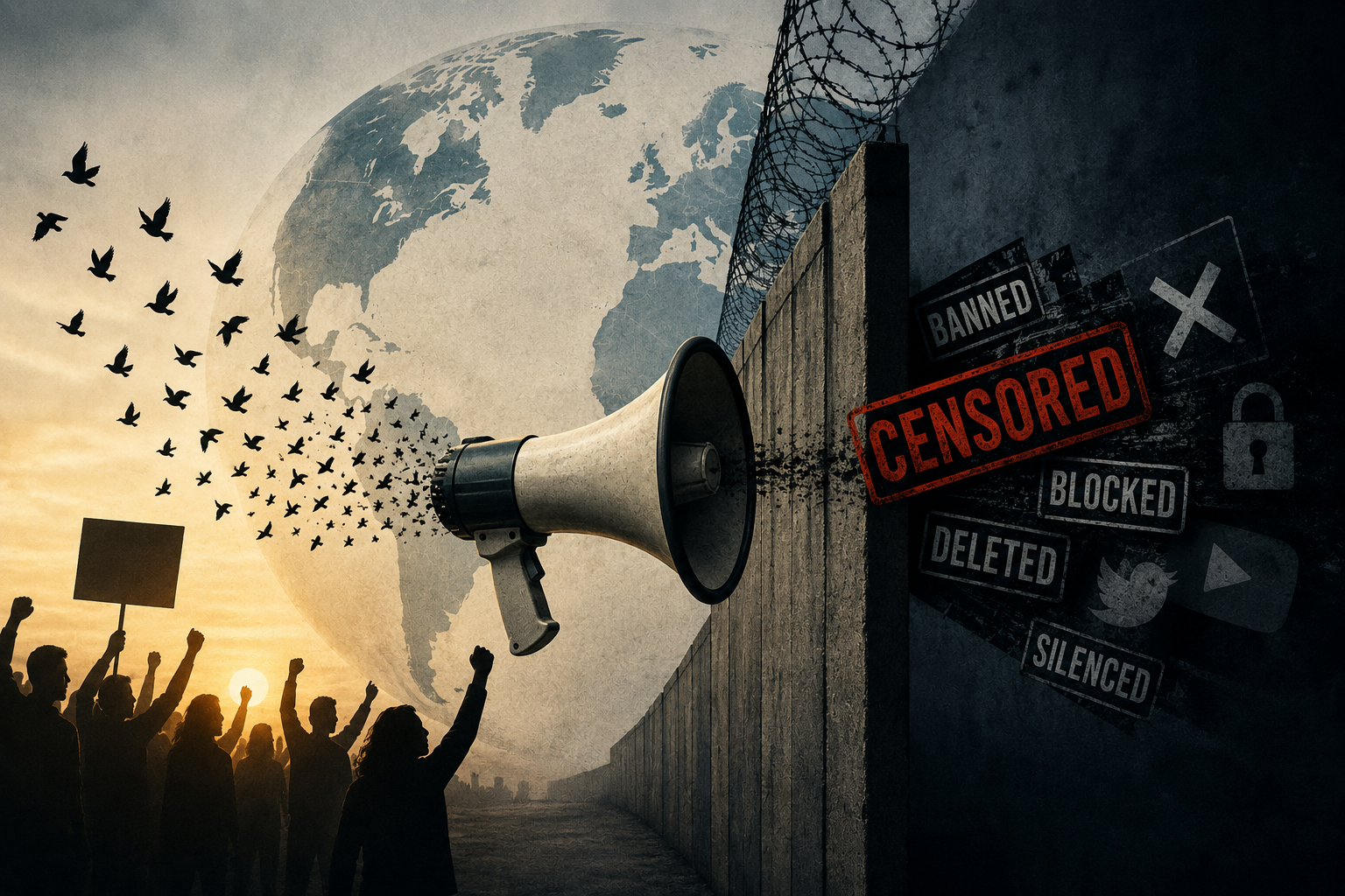 Freedom of Expression Around the World: Cultures, Practices, and Repression